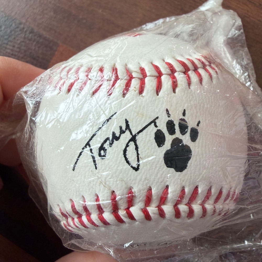 Tony the Tiger Kellogg's Frosted Flakes Autographed Baseball 1990 - Picture 2 of 4